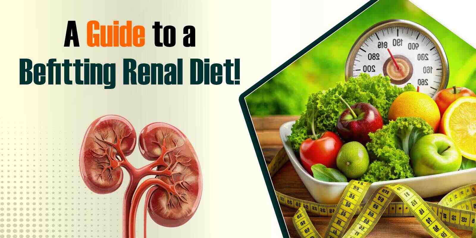 A Guide to a Befitting Renal Diet!